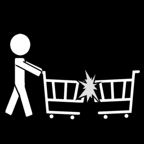 shopping cart: collision